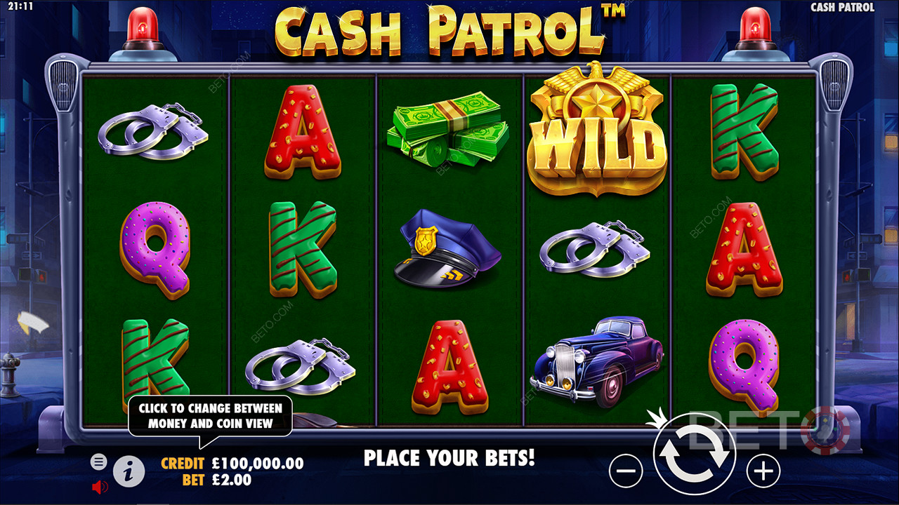 This pokie game offers an RTP of 96.50% with medium volatility