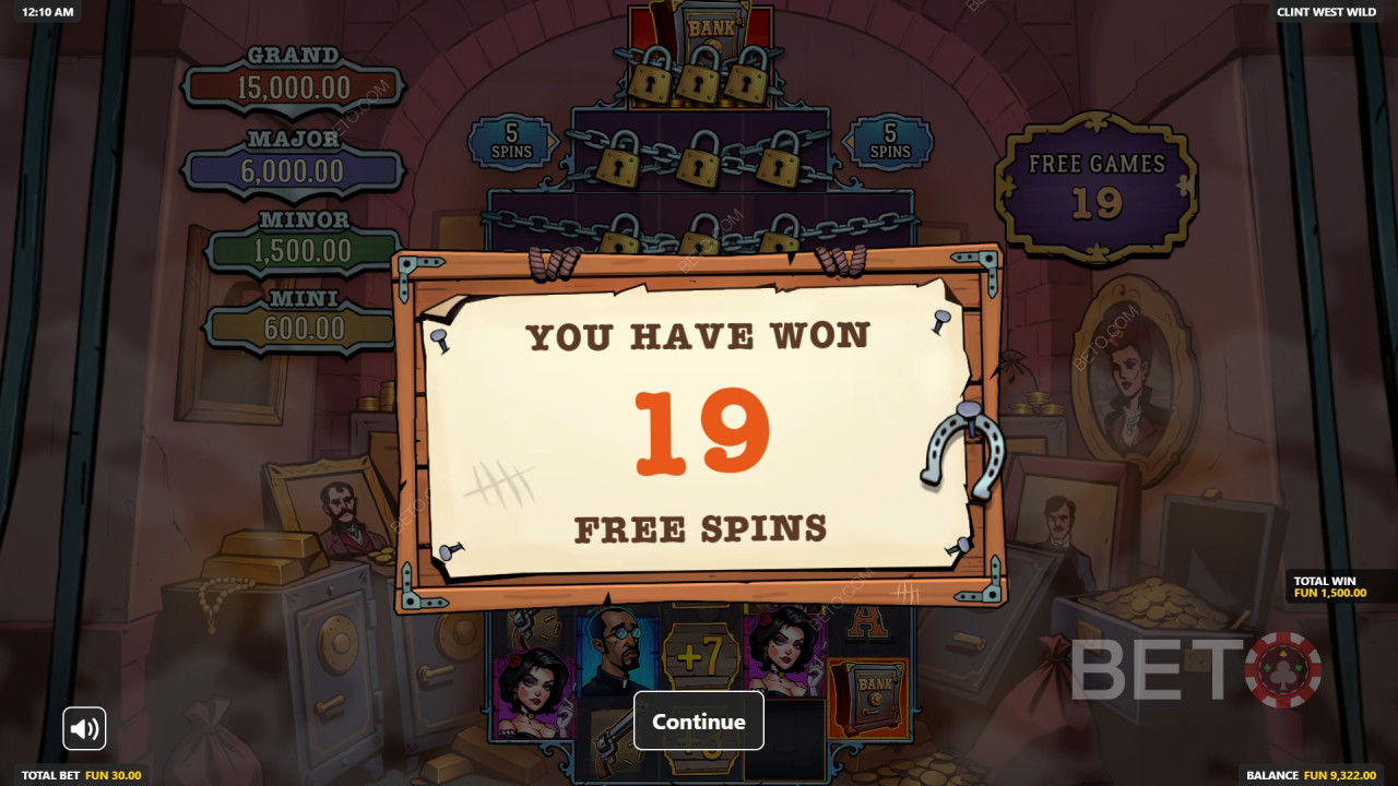 Bonus Features Explained in Clint Westwild by Gamebeat
