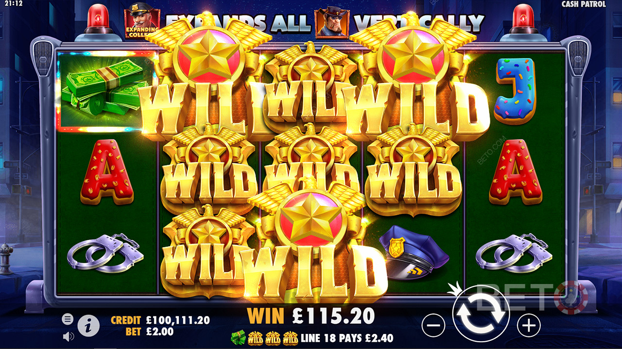 The Stacked Wilds will surely come in handy for top-notch win potential