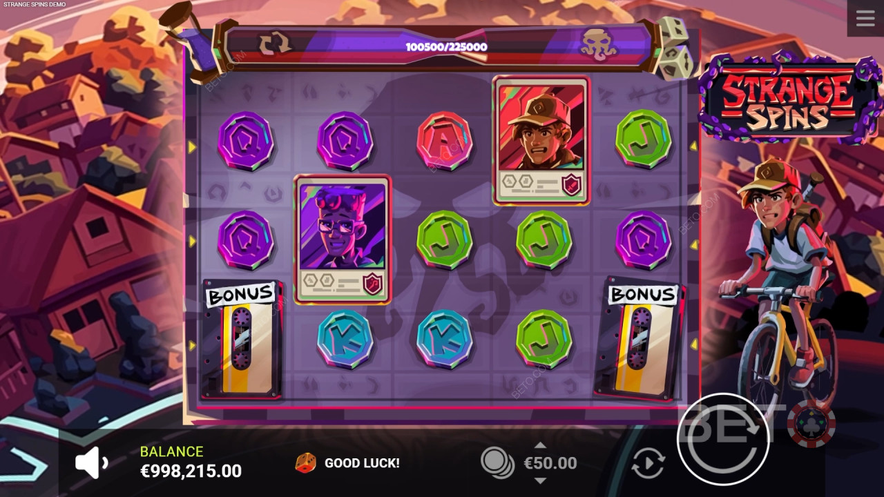 Strange Spins Review by BETO Pokie
