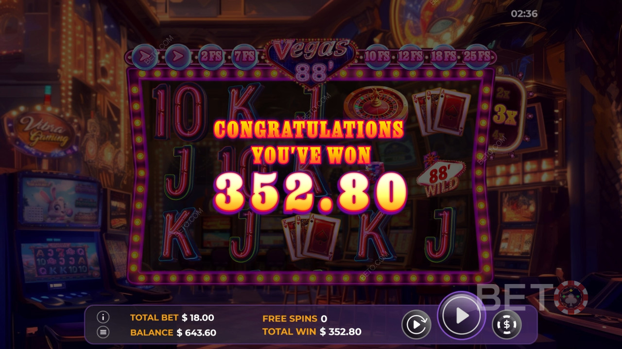 Vegas 88 Review by BETO Pokie