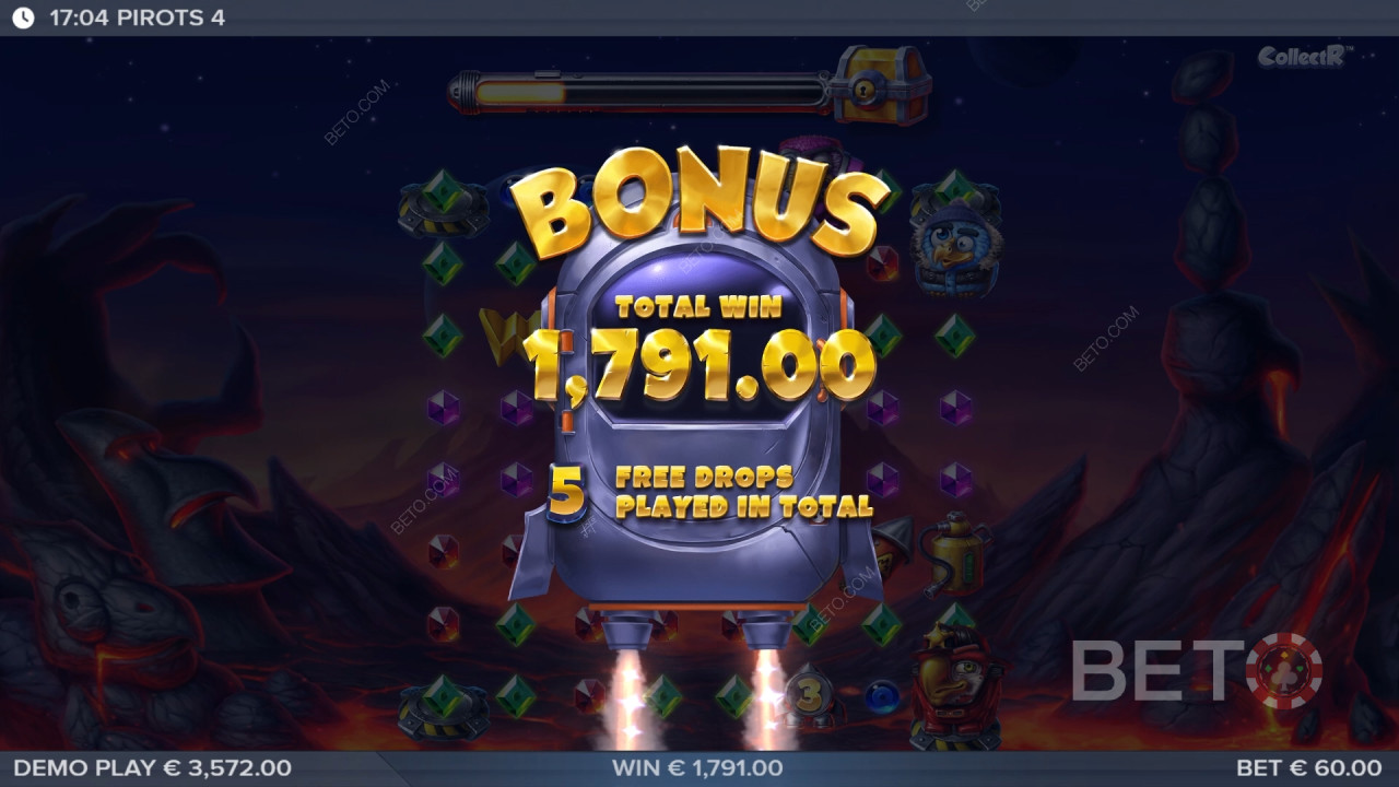 Win 10,000x Your bet in the Pirots 4 Pokie!