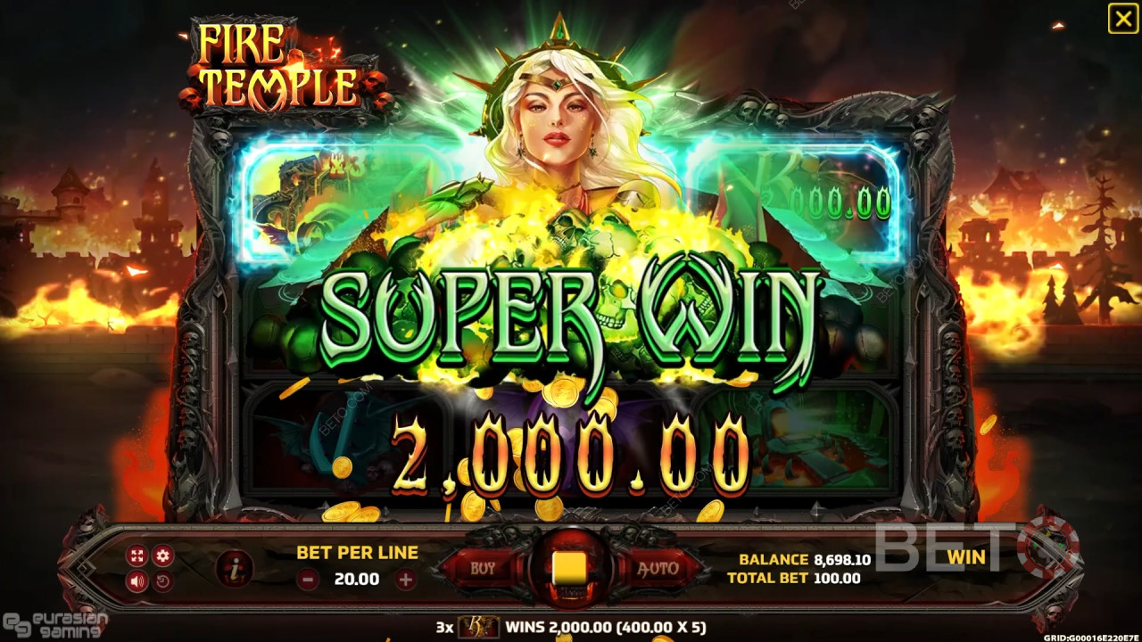 Fire Temple Review by BETO Pokie