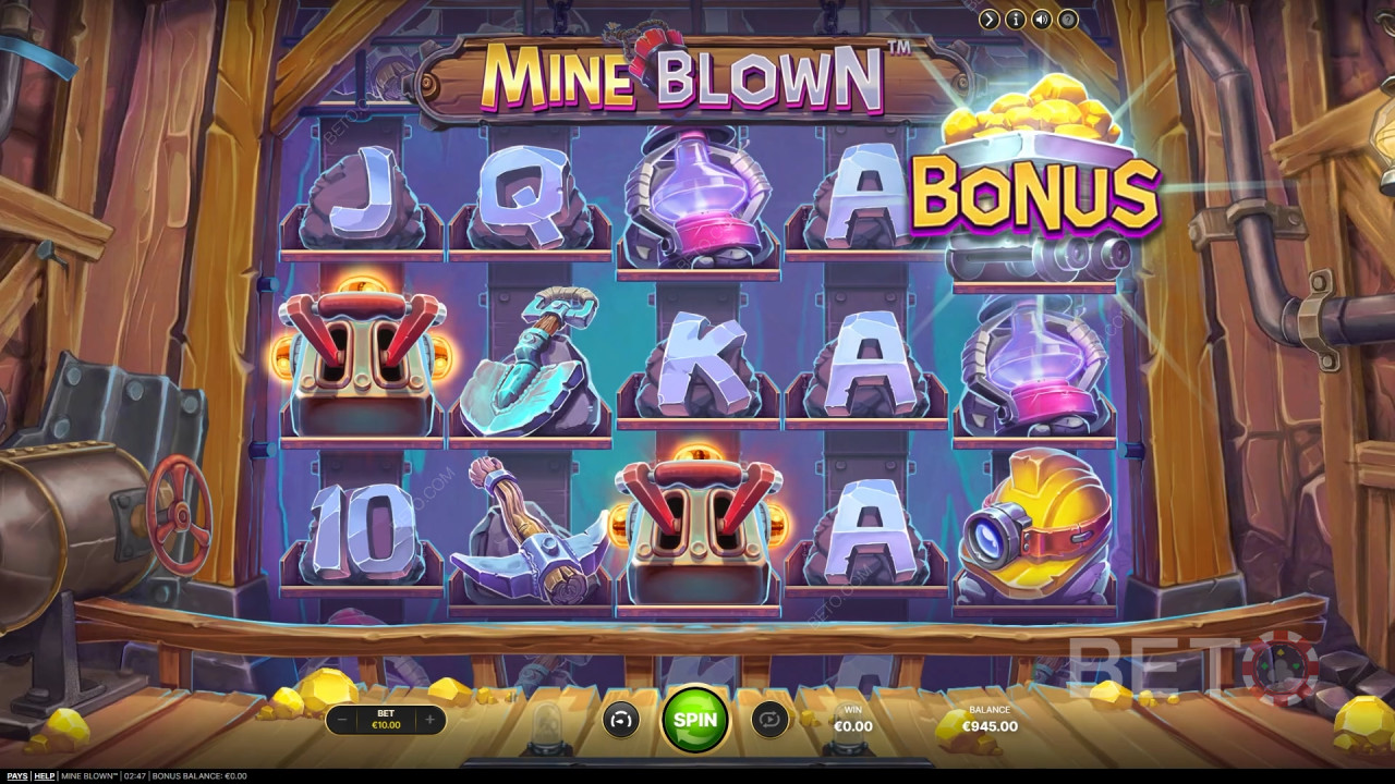 Mine Blown Review by BETO Pokie