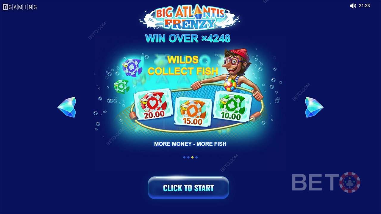 Kiwi players reel in fishy wins with wilds in Big Atlantis Frenzy pokie