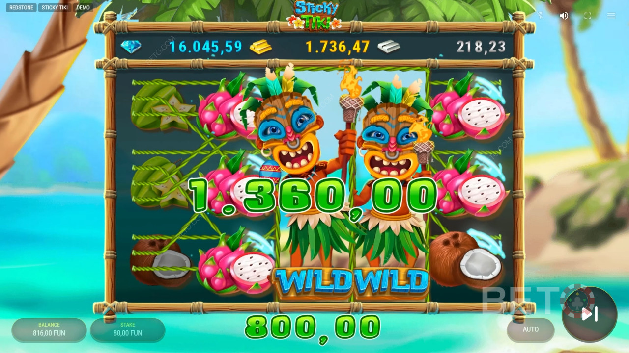 Sticky Tiki Review by BETO Pokie