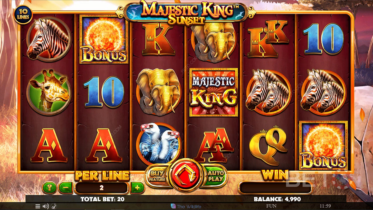 Score twice the rewards with the special Stacked Wild symbol to maximise your wagers