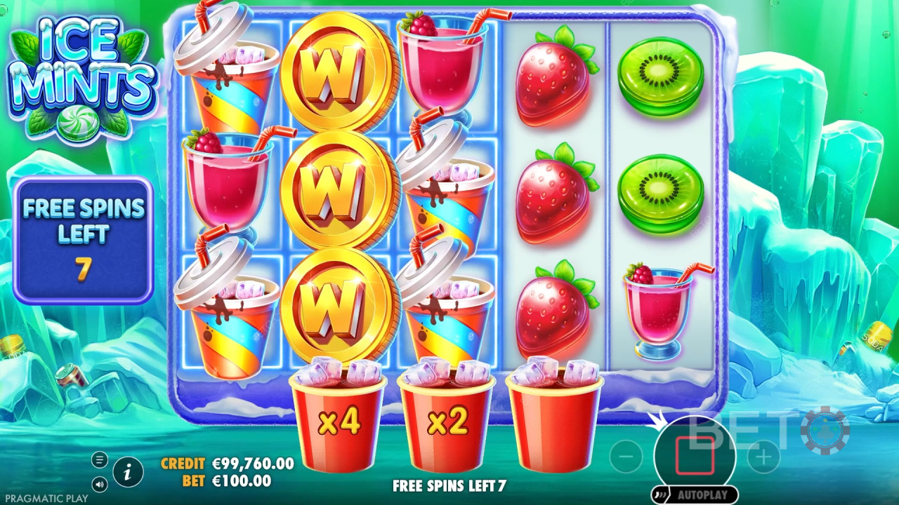 Bonus Features Explained in Ice Mints by Pragmatic Play