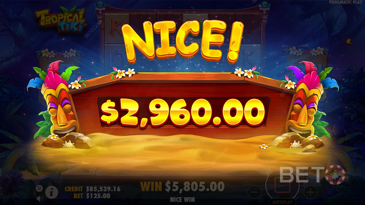 Spin now and score cash wins up to 3,000x your total wager