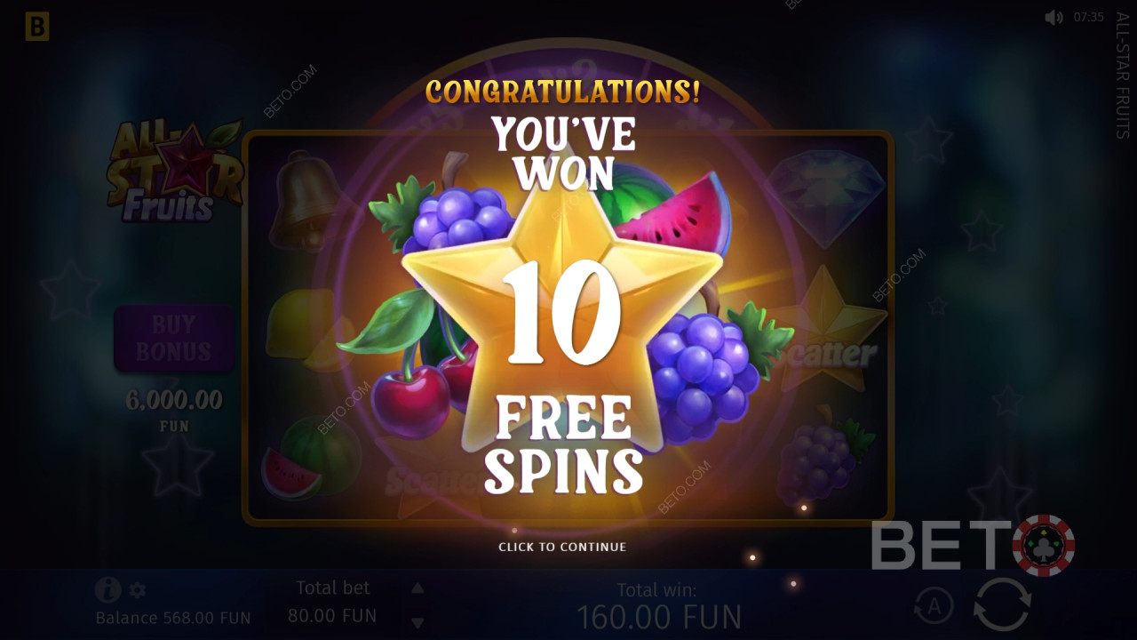 All-Star Fruits Review by BETO Pokie