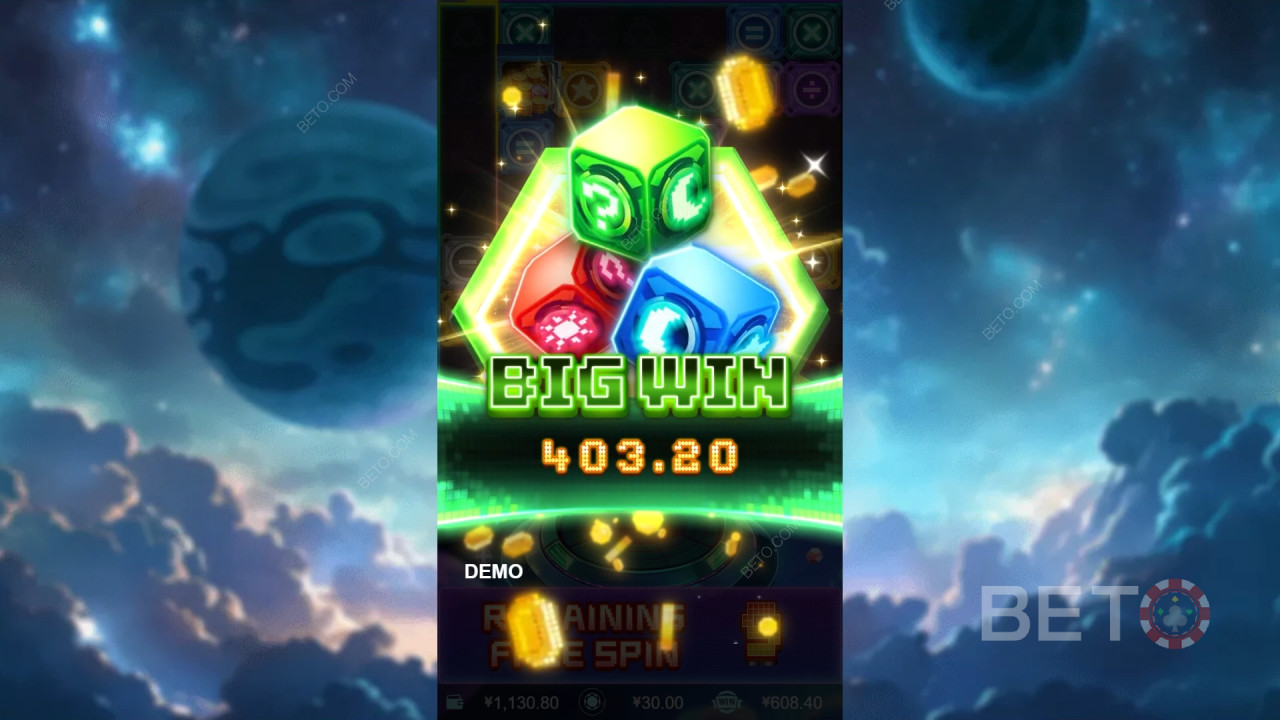 Win 10,000x Your bet in the Cube? Video Pokie!