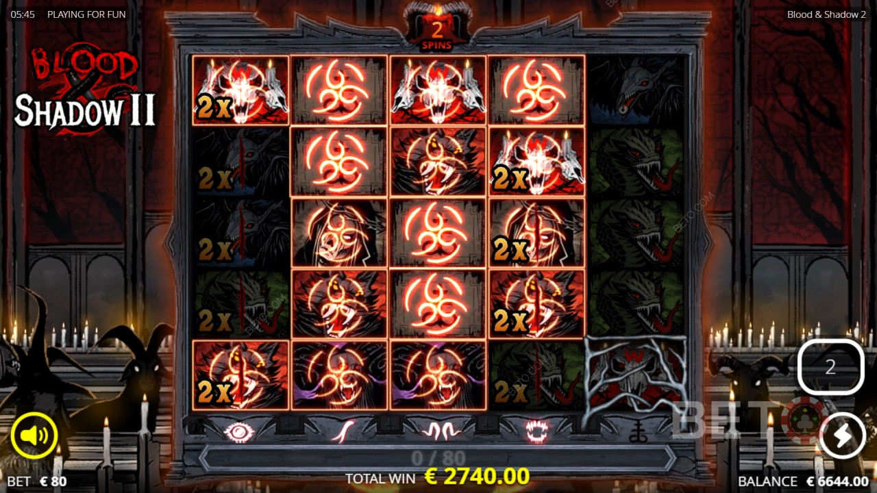 Blood & Shadow 2 Review by BETO Pokie
