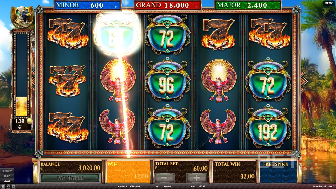 Guardians of Luxor 3 Review by BETO Pokie