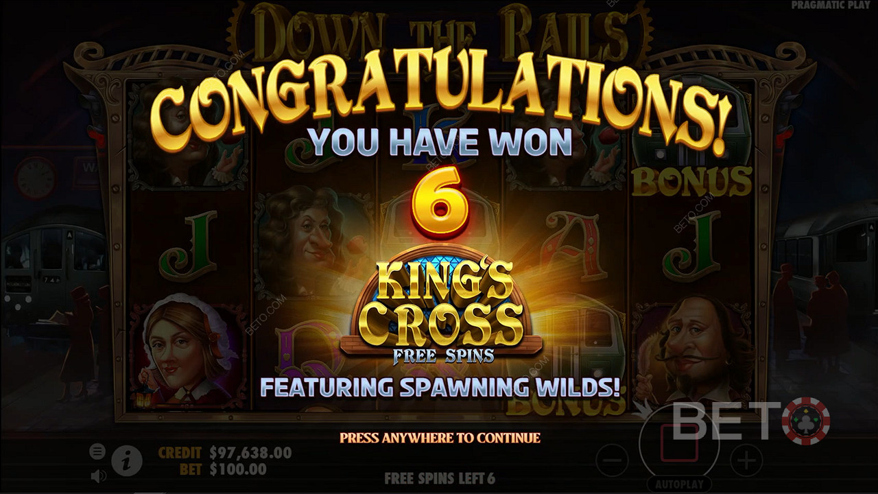 Hop aboard for a chance to win big with prizes up to 5,000x your bet
