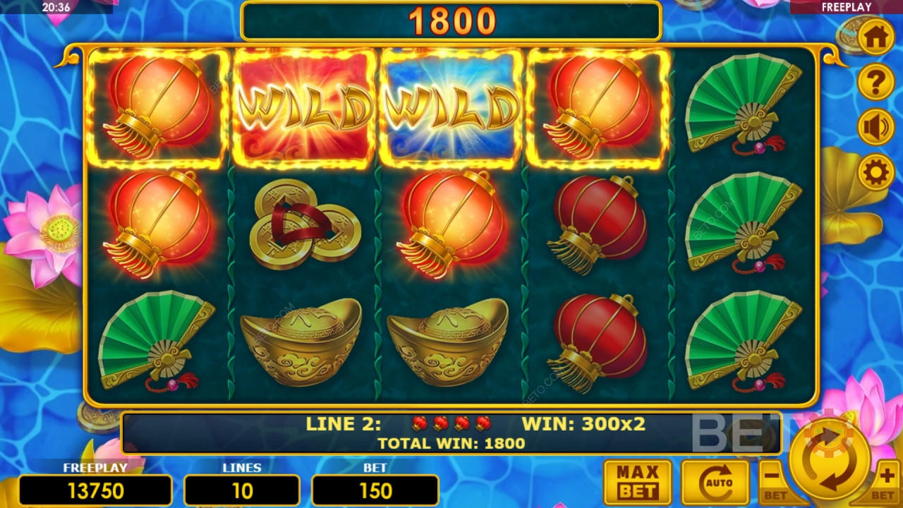 Win 1,000x Your bet in the Golden Fish Pokie Online!