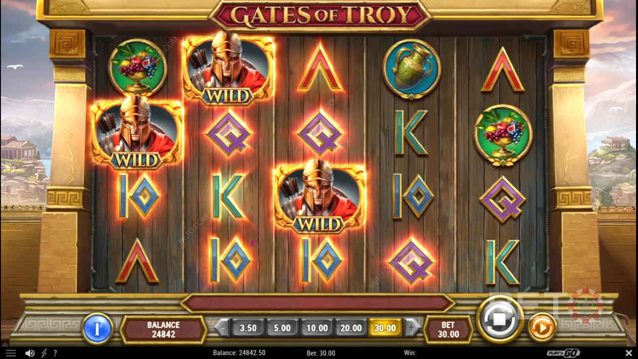 Chur! Gates of Troy pokie