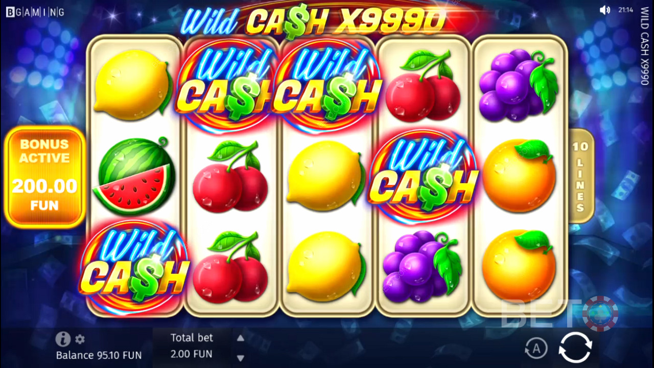 3+ bonus icons kick off the Bonus Round