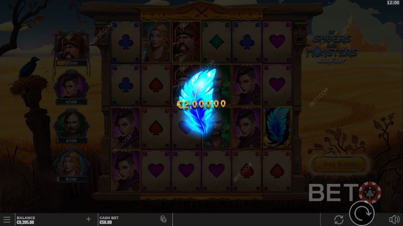 Packed with 9 bonus rounds, this pokie offers 4,096 ways to win