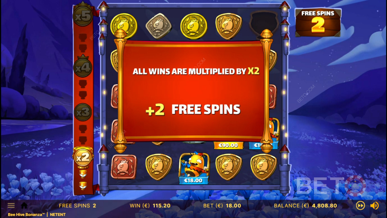 Nab Scatters to boost Free Spins and crank up the Win Multiplier