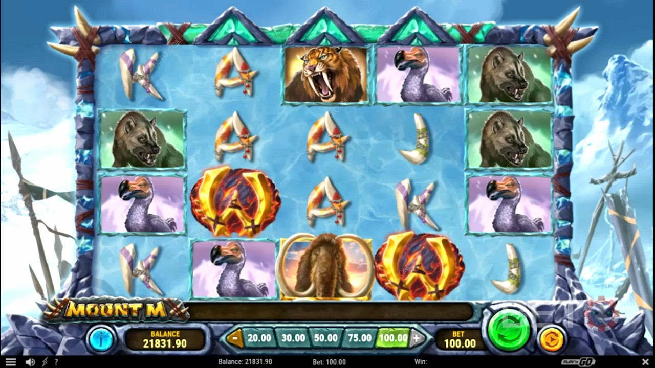 Chasing the big wins with Wild symbols in the Mount M pokie