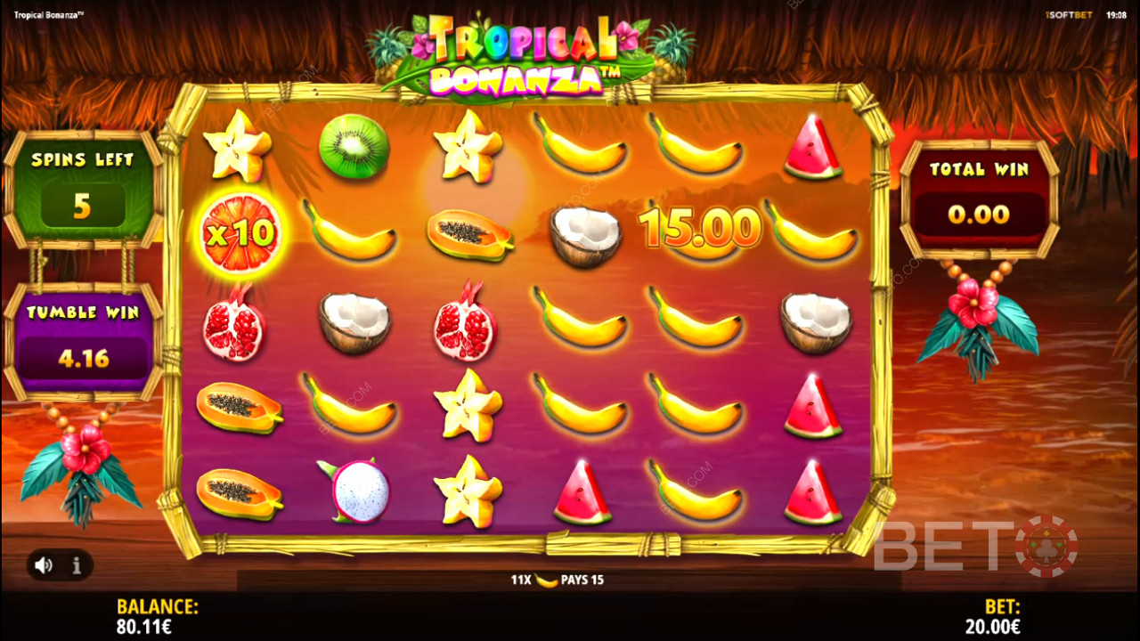 Score massive wins with Multipliers in the Free Spins