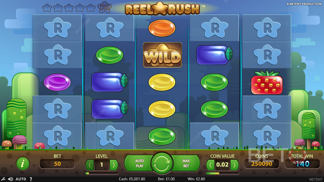 Starts with fewer ways to win, but Respins boost your chances as you play