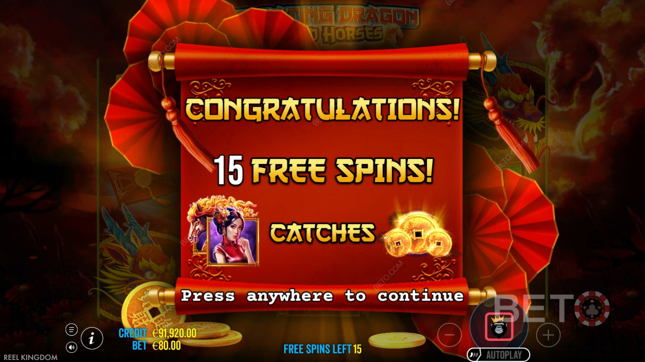 Floating Dragon Wild Horses Review by BETO Pokie