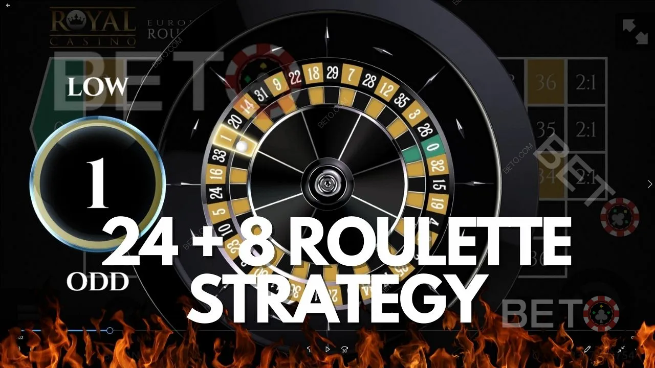 Discover how to use the 24+8 Roulette Strategy in Kiwi casino betting
