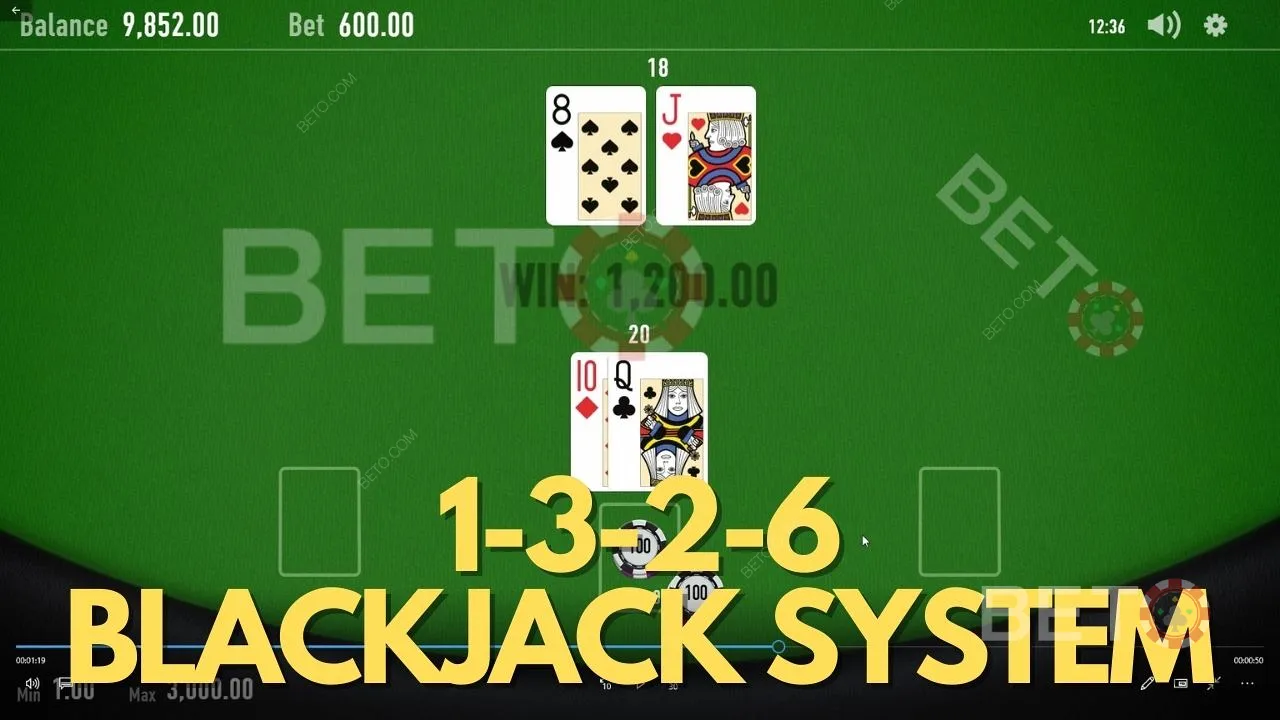 Master the 1-3-2-6 Blackjack Betting System like a pro with our top tips