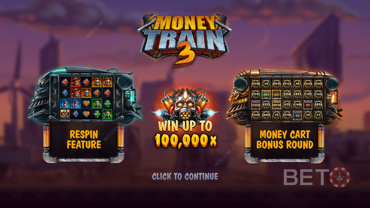 Crack up to 100,000x in this wild pokie