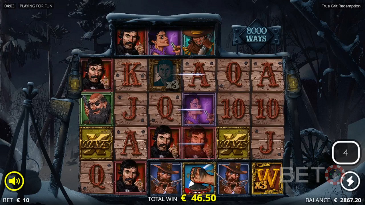 The Sticky Multiplier Wild ramps up by 1 each cascade