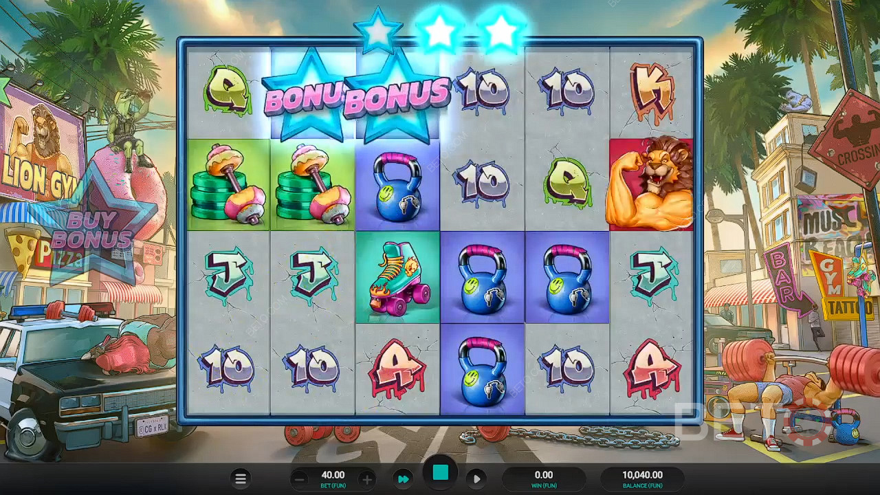 Snag 3+ bonus icons during tumbles to kick off Free Spins