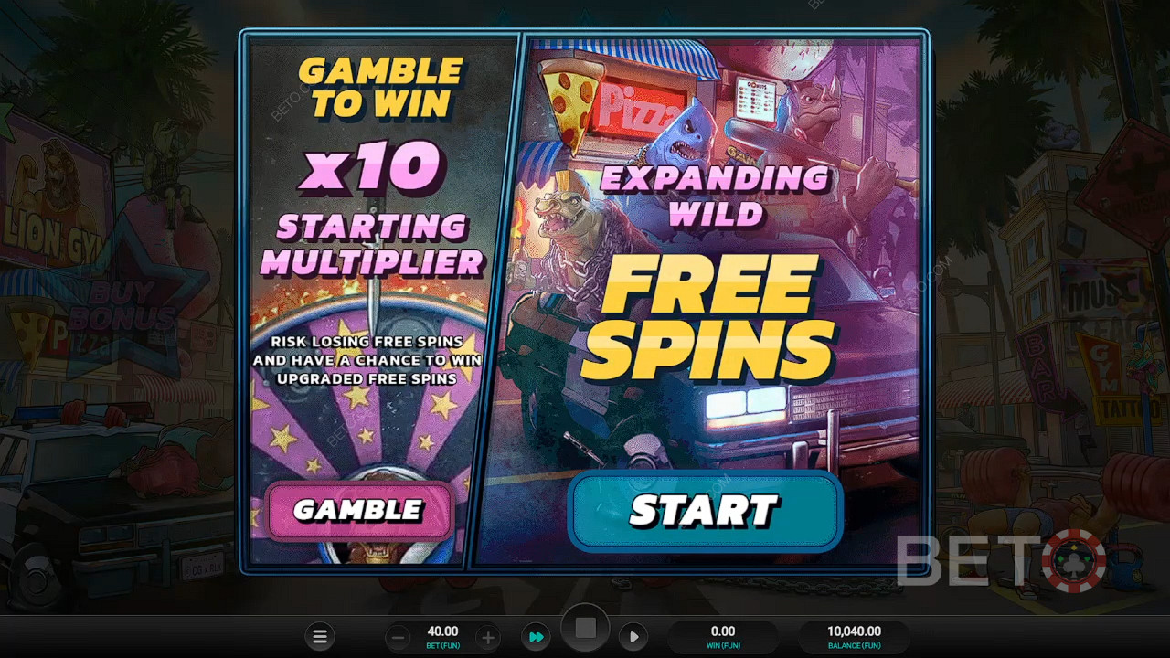 Punt to score the souped-up Free Spins