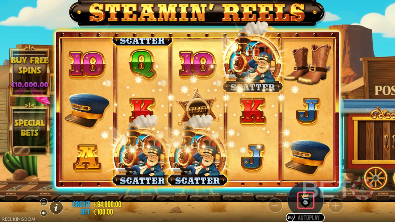 Steaming Reels Review by BETO Pokie