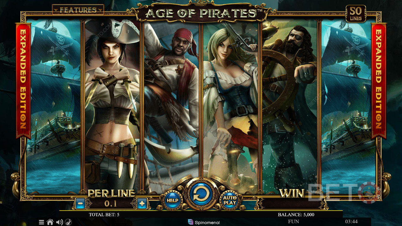 Age Of Pirates Expanded Edition Review by BETO Pokie