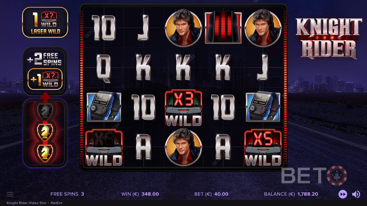 Knight Rider Pokies: BETO