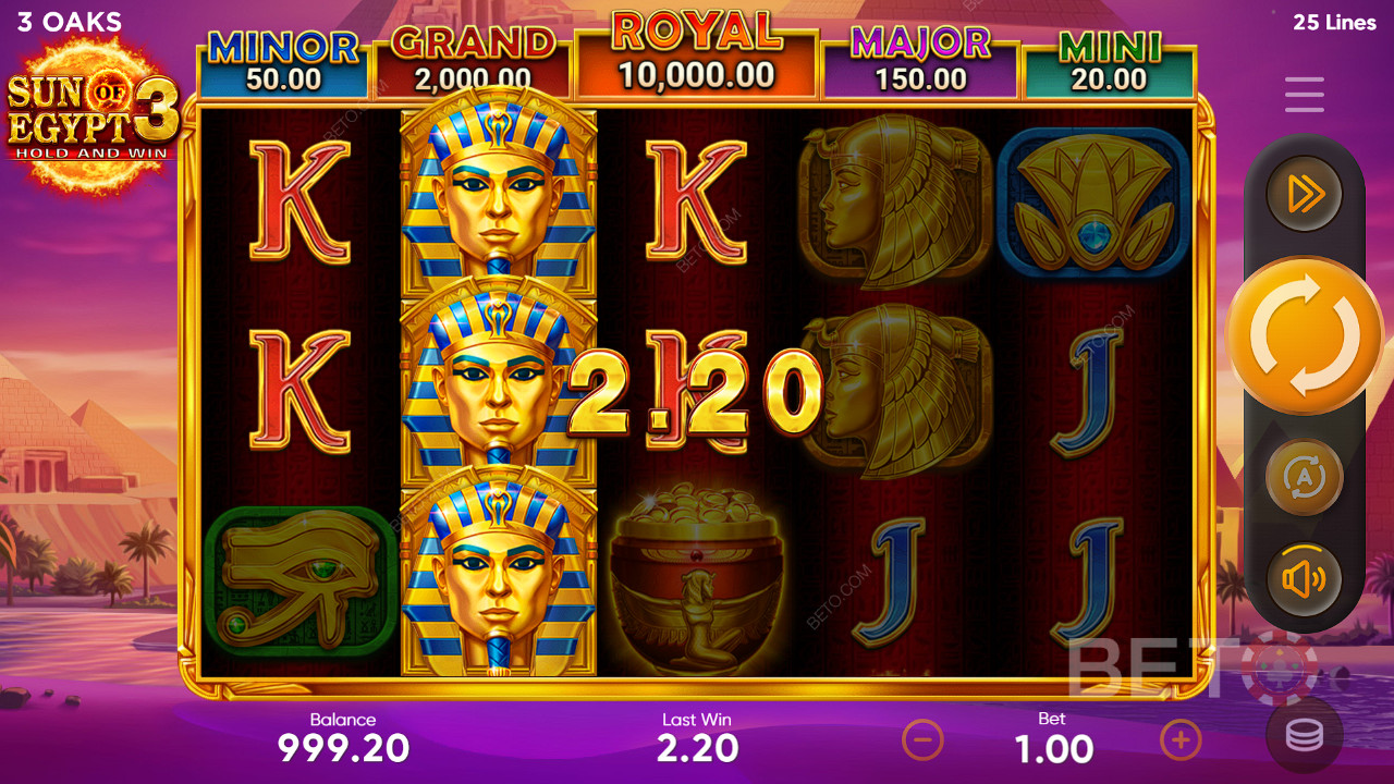 Sun of Egypt 3 Pokie - Kiwi