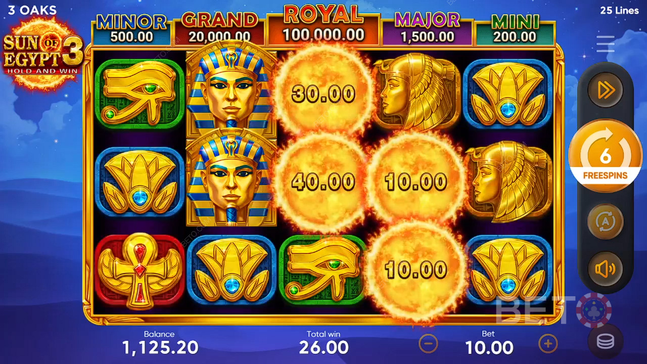 Sun of Egypt 3 Review by BETO Pokies