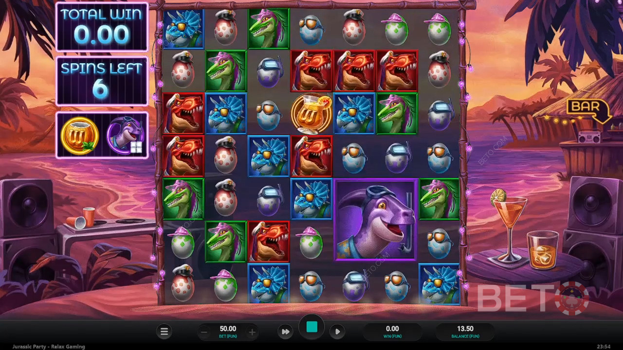 Jurassic Party Pokie Review by BETO