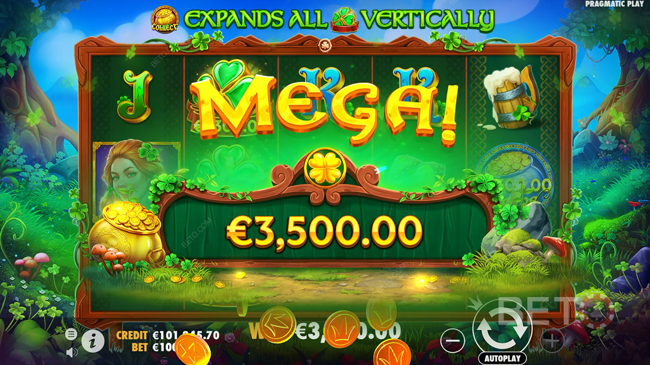 Score 5,000x Your Wager on the Clover Gold Pokie!