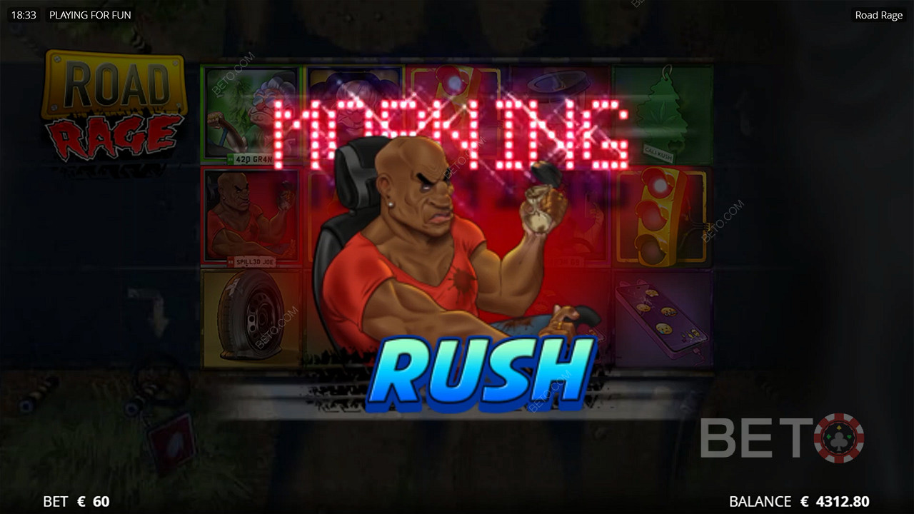 Spin your way through three unique bonus rounds