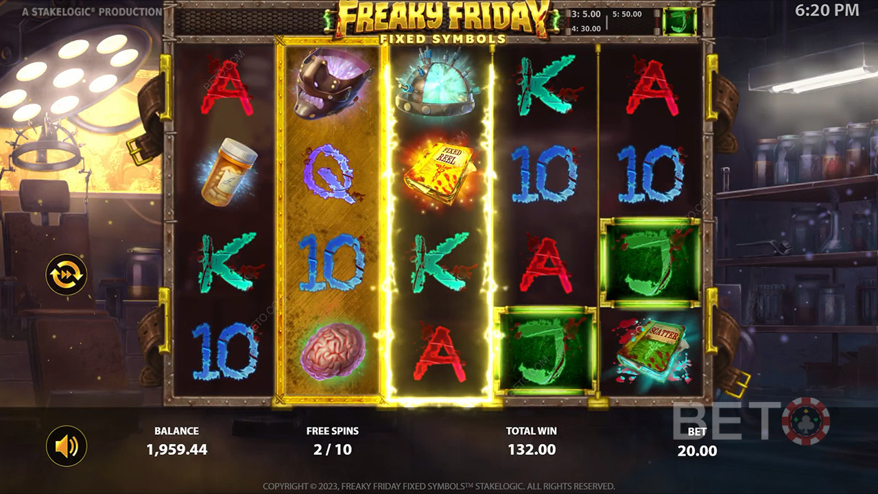 Freaky Friday Fixed Symbols Review by BETO Pokie