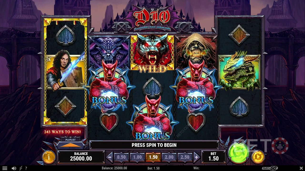 Dio Killing The Dragon Free Play