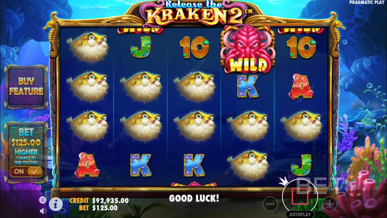 The base game can dish out some sweet payouts