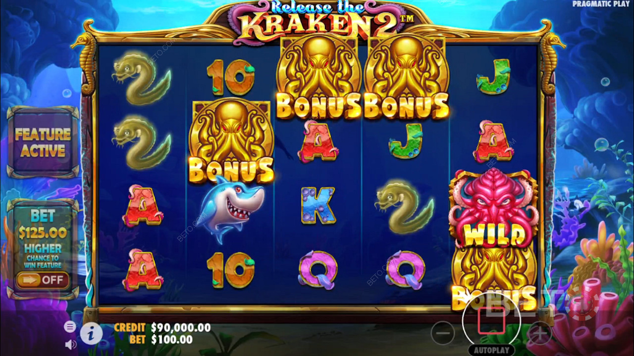 3 or more Scatters will trigger Free Turns