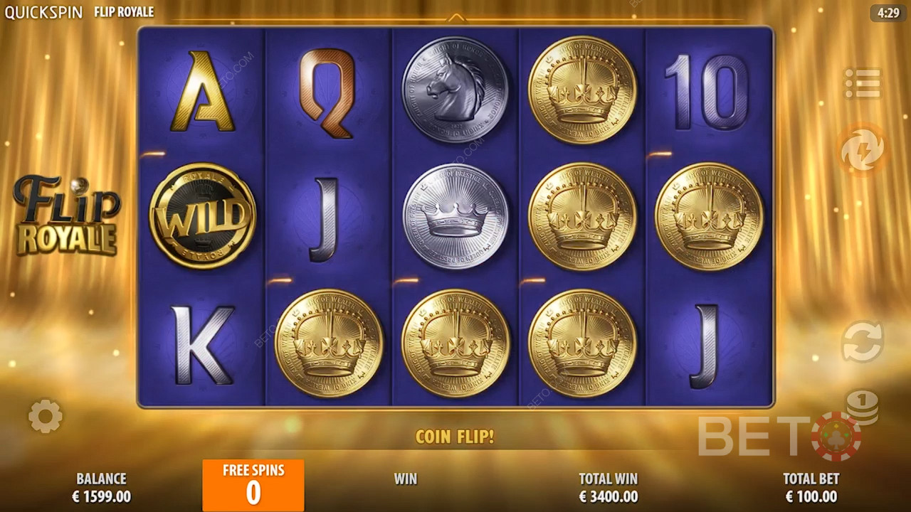 Flip Royale Review by BETO Pokies