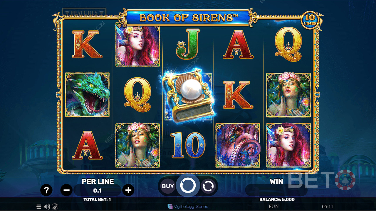 Book Of Sirens Review by BETO Pokies