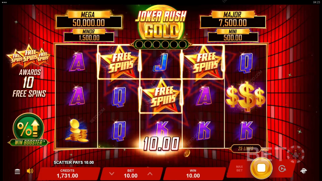 Joker Rush Gold Review by BETO Pokies