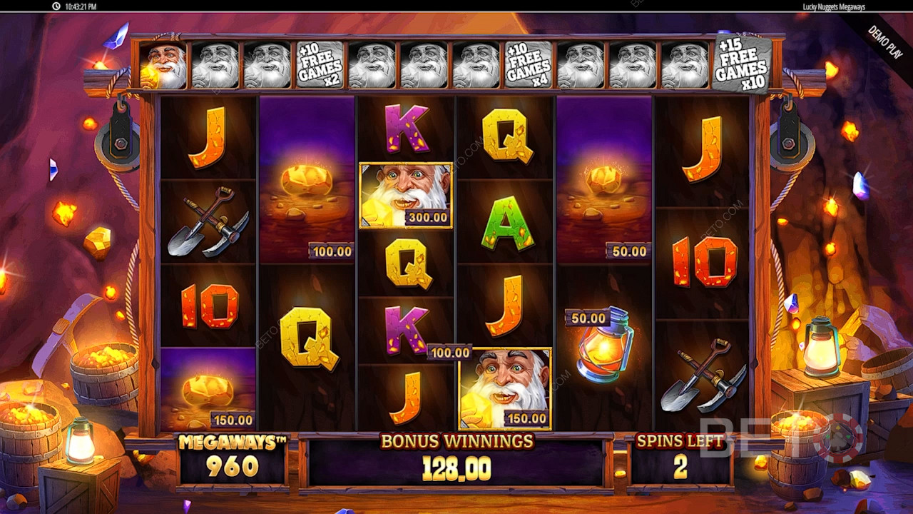 Lucky Nuggets Megaways Free Play