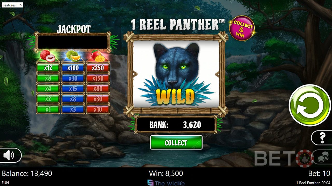 1 Reel Panther Review by BETO Pokies